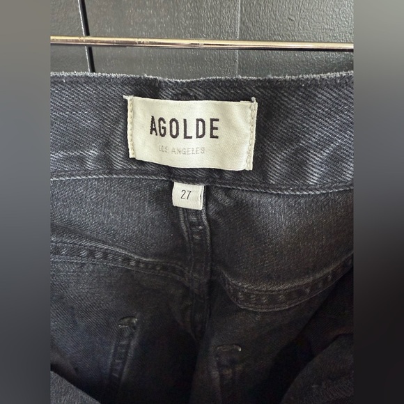 Agolde Fen High Rise Relaxed Taper in Shambles • 27 - Picture 11 of 15